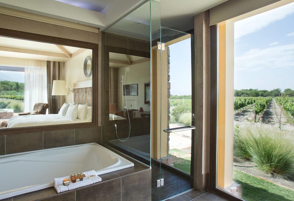 格雷斯卡法亚特酒店 外观 照片 A bathroom with a shower door